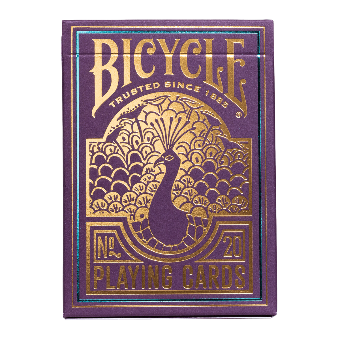 Bicycle Playing Cards - Purple Peacock