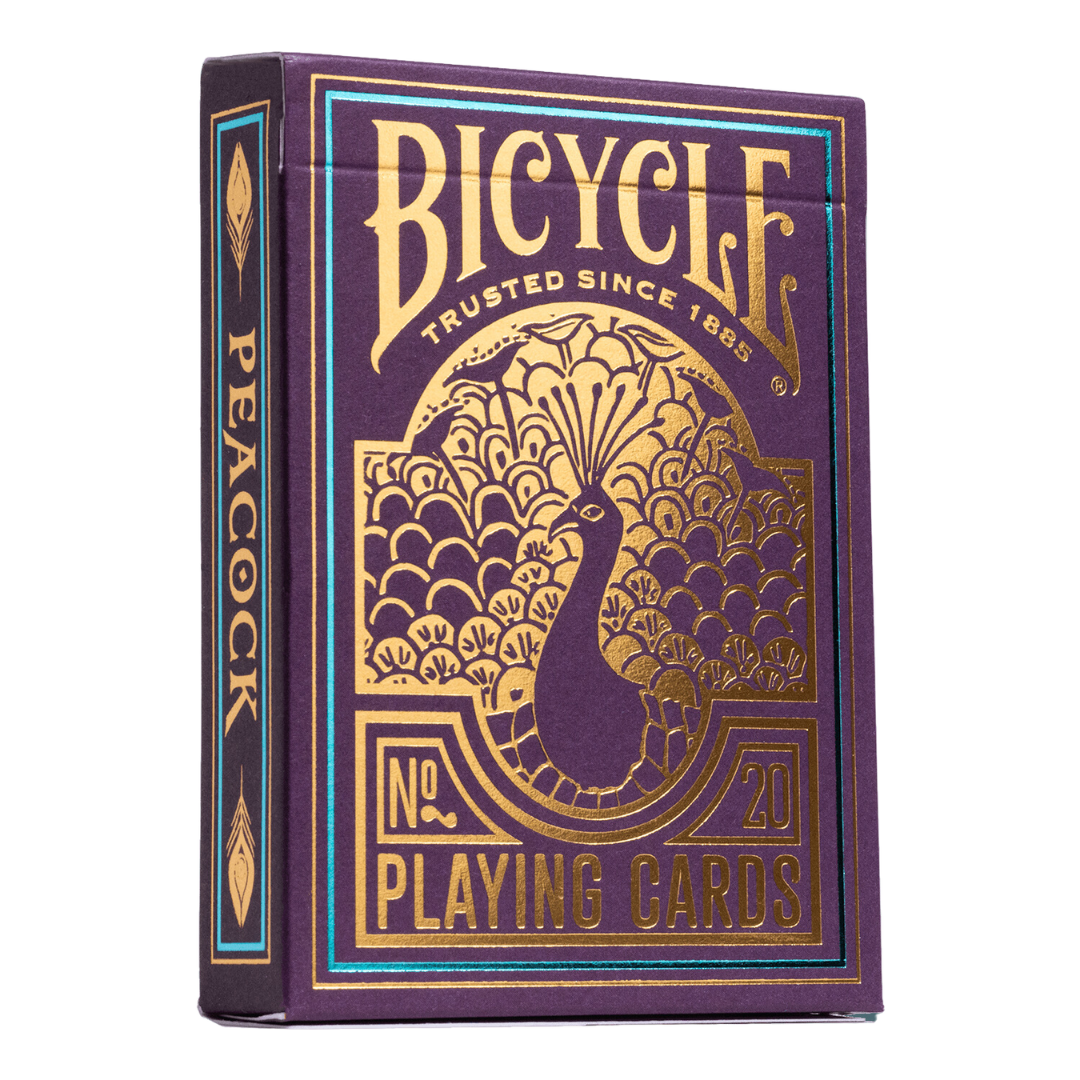 Bicycle Playing Cards - Purple Peacock