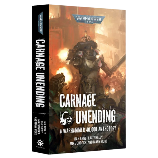 wargammer 40k black library paperback novel carnage unending anthology