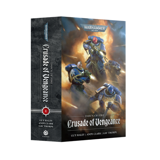Black Library Dawn of Fire Crusade of Vengeance paperback Warhammer 40k omnibus