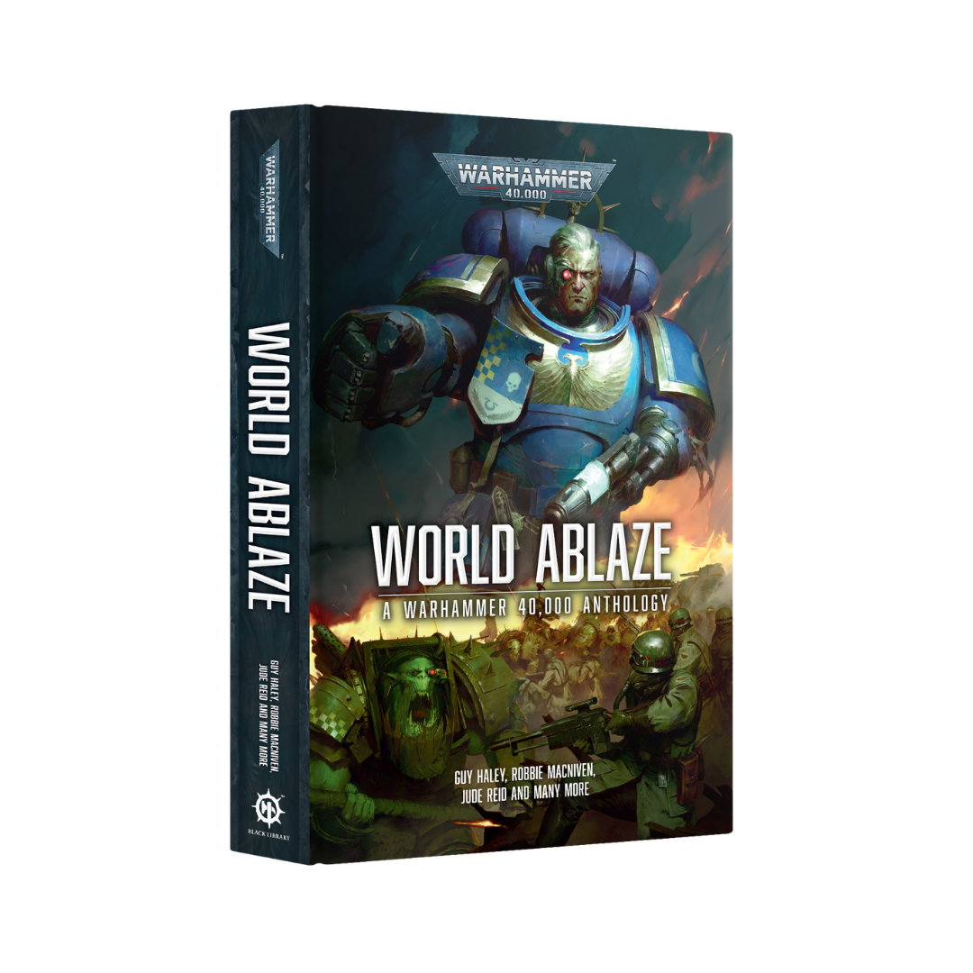 Warhammer 40k World Ablaze anthology hardback Armageddon stories Black Library collection