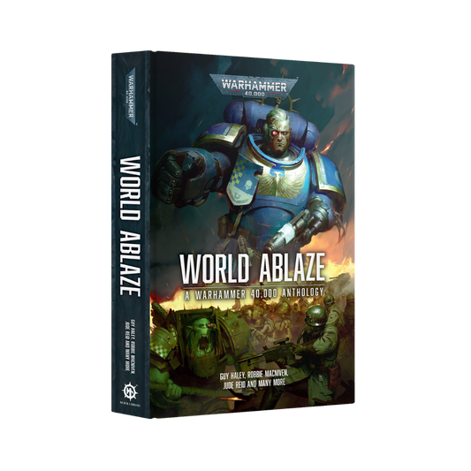 Warhammer 40k World Ablaze anthology hardback Armageddon stories Black Library collection