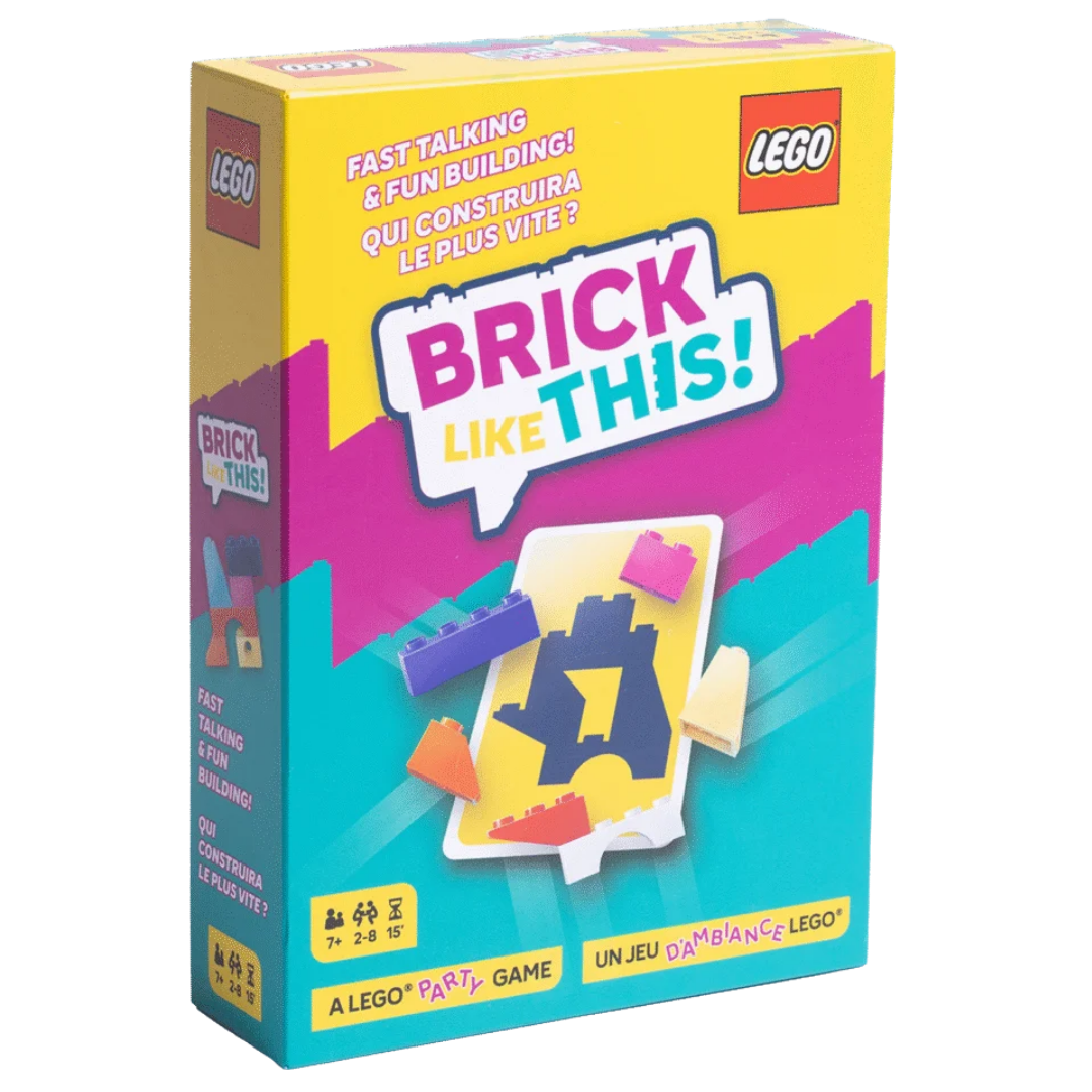 Brick Like This LEGO party game with team building gameplay