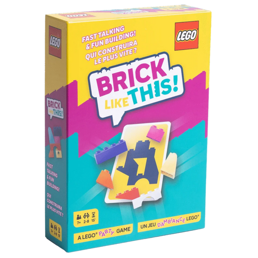 Brick Like This LEGO party game with team building gameplay