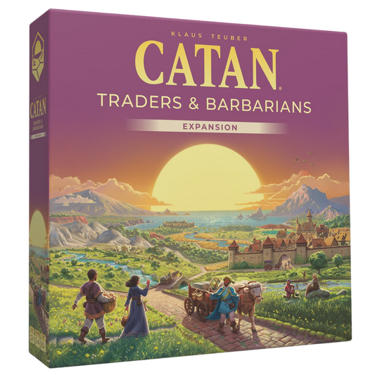 Catan Traders and Barbarians 6th edition expansion box art