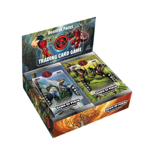 Chaotic Dawn of Perim Secrets Decoded Booster Box with 18 booster packs for the Chaotic Trading Card Game