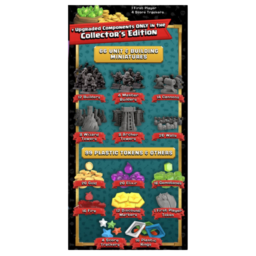 Clash of Clans: The Epic Raid - Collector's Edition exclusive bonuses