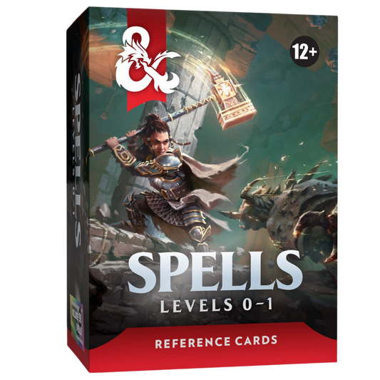Dungeons & Dragons - Reference Cards - Spells - Levels 0-1