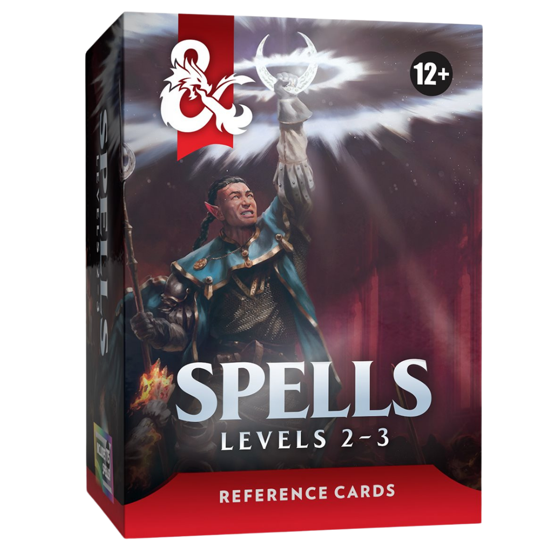 Dungeons & Dragons - Reference Cards - Spells - Levels 2-3