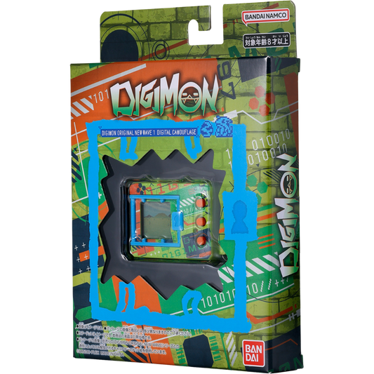 Digimon Original New Wave 1 Digital Camouflage virtual pet device with over 100 trainable Digimon