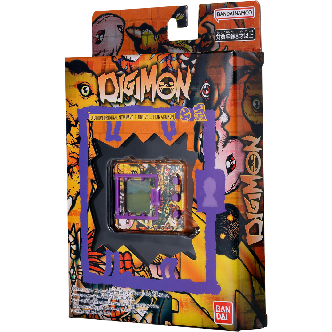 Digimon Original New Wave 1 Digivolution Agumon virtual pet device with over 100 trainable Digimon