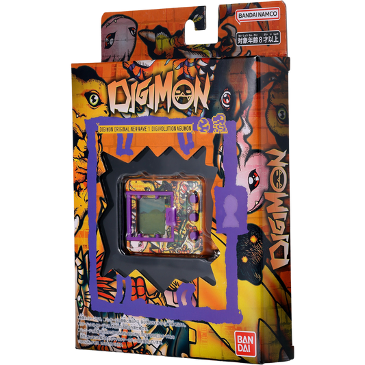 Digimon Original New Wave 1 Digivolution Agumon virtual pet device with over 100 trainable Digimon