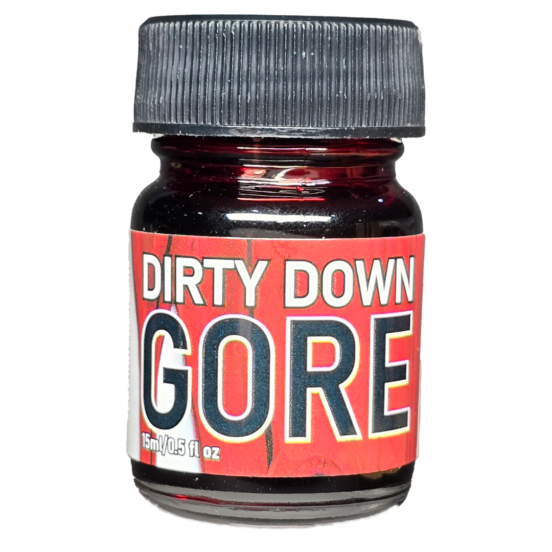 Dirty Down Gore 15ml bottle glossy blood effect paint for miniatures, bases, and close combat weapons