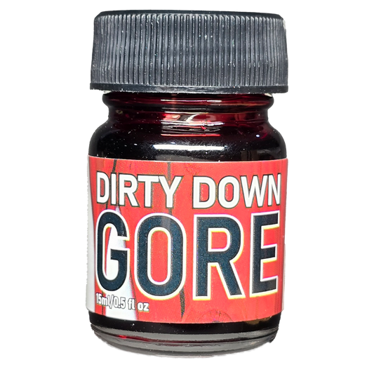 Dirty Down Gore 15ml bottle glossy blood effect paint for miniatures, bases, and close combat weapons