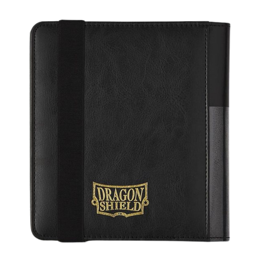 Dragon Shield Card Codex Black binder for trading card storage and organization
