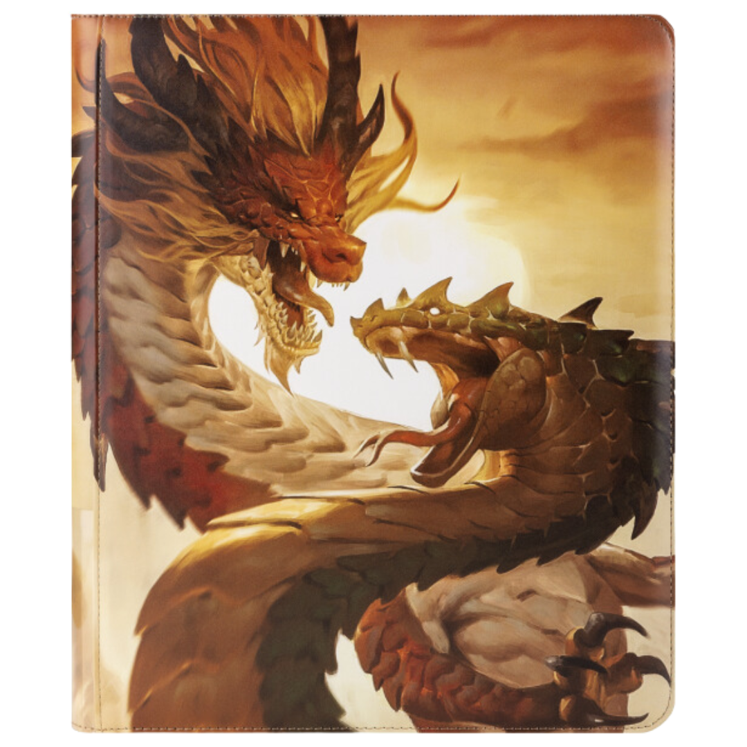 Dragon Shield - Codex Binder - Wood Snake – Top Shelf Collection