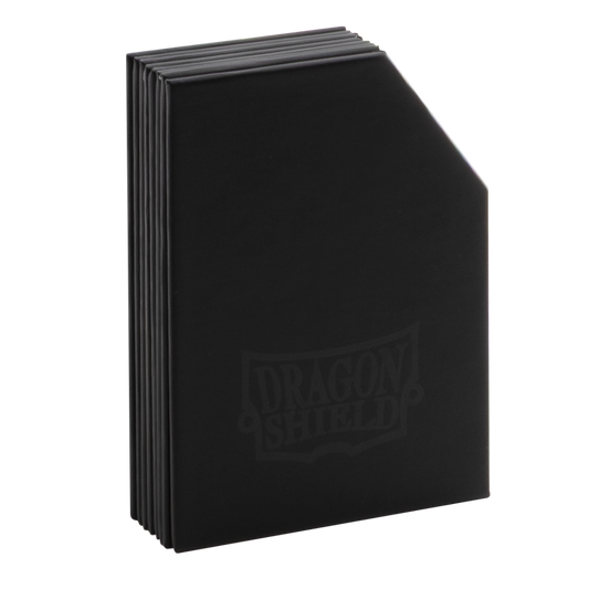 Dragon Shield Fortress Card Dividers Black 8 pack for trading card organization