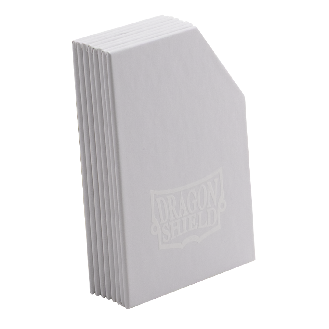 Dragon Shield Fortress Card Dividers White 8 pack for trading card organization