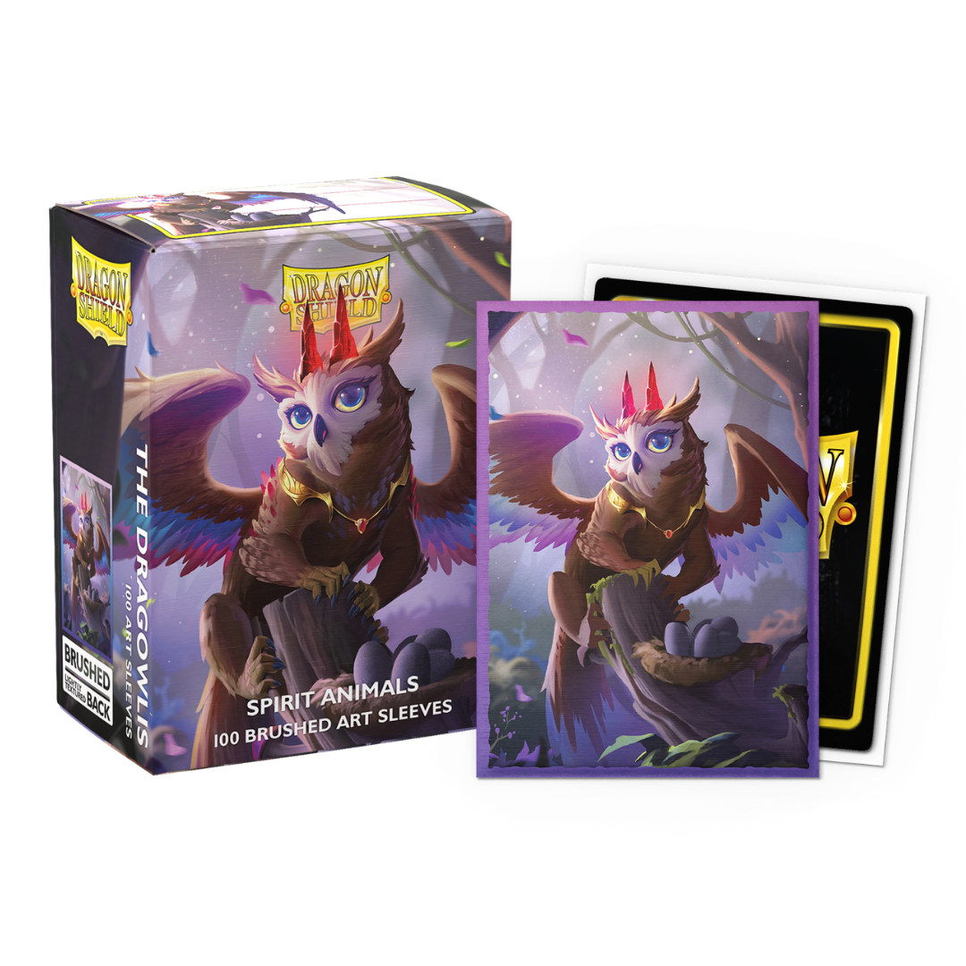 Dragon Shield Brushed Art The Dragowlis card sleeves 100 count for trading cards