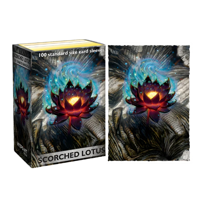 Dragon Shield - Sleeves - Matte Art - Scorched Lotus (100)