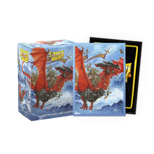 Dragon Shield Matte Dual The Raid card sleeves 100 count for MTG and Pokemon decks