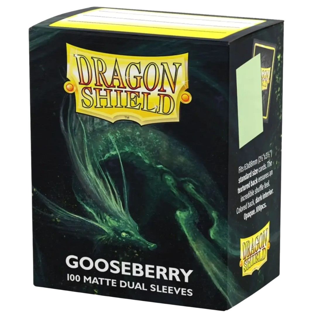Dragon Shield Matte Dual Pastels Gooseberry Card Sleeves 100 Pack
