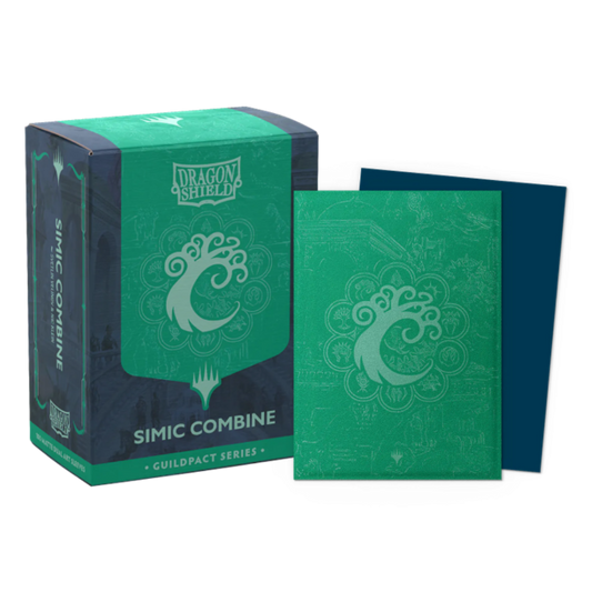 Dragon Shield Dual Matte Combine card sleeves with Guildpact artwork for Magic the Gathering decks