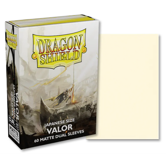 Dragon Shield - Sleeves - Matte Dual Valor Japanese (60)