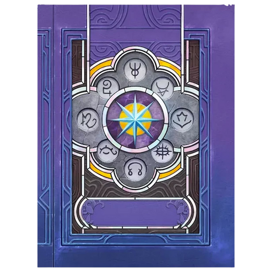 Dungeons & Dragons Arcana Unleashed alternate-cover hardcover with purple arcane symbols and a central star.