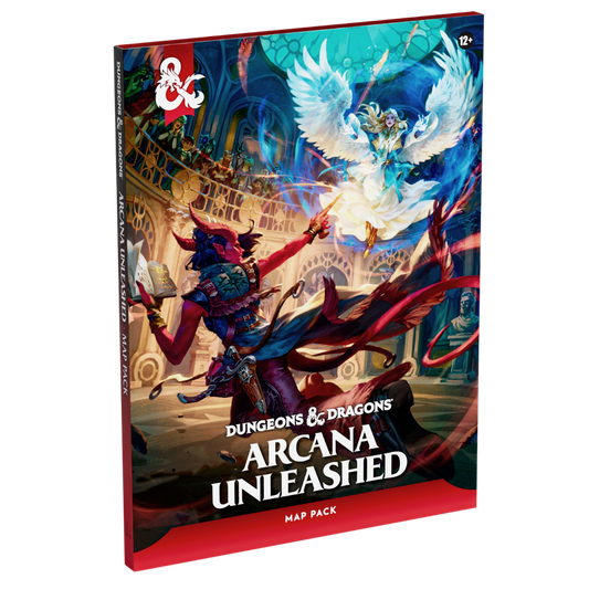 Dungeons & Dragons Arcana Unleashed Map Pack with five double-sided tactical poster maps and token sheets.