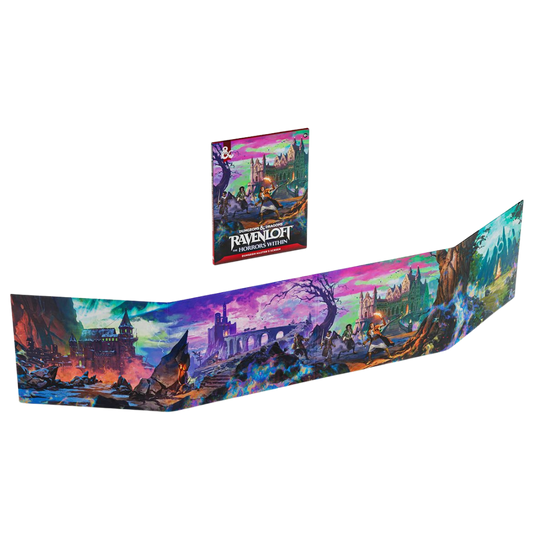 Dungeons and Dragons Ravenloft The Horrors Within DM Screen accessory for tabletop roleplaying games