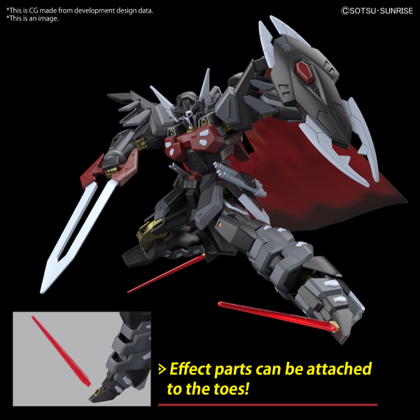 Bandai - HG - Black Knight Squad Shi-ve.A "Gundam SEED Freedom"