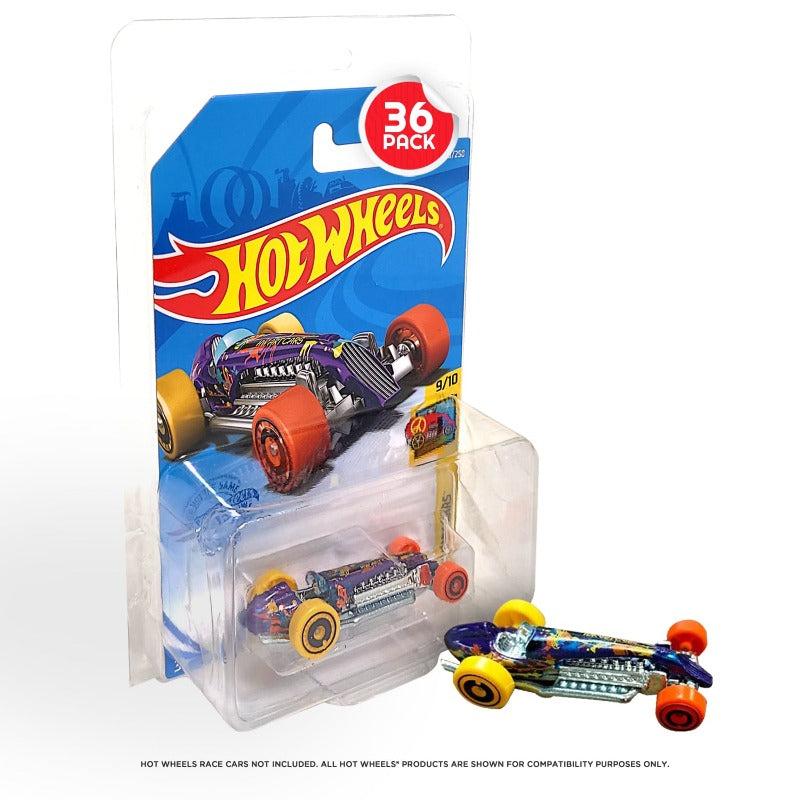 Evoretro - Blister Protector - Hot Wheels - Mainline - 36 Pack