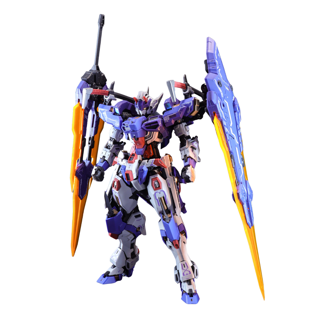 Eddas Technology Valkyrie model kit with tall sci fi frame and angular armor