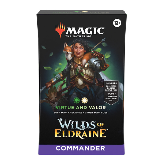 Magic: The Gathering Wilds of Eldraine - Commander Deck - Virtue and Valor