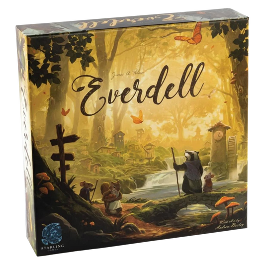 Everdell 3rd Edition board game with Ever Tree critter cards and worker placement gameplay
