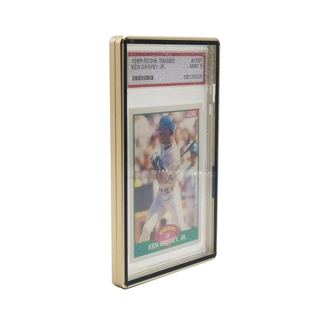Evoretro Magnetic Case for PSA Slabs, premium protection with shatterproof glass, UV shielding, and impact resistance for PSA slab cards.
