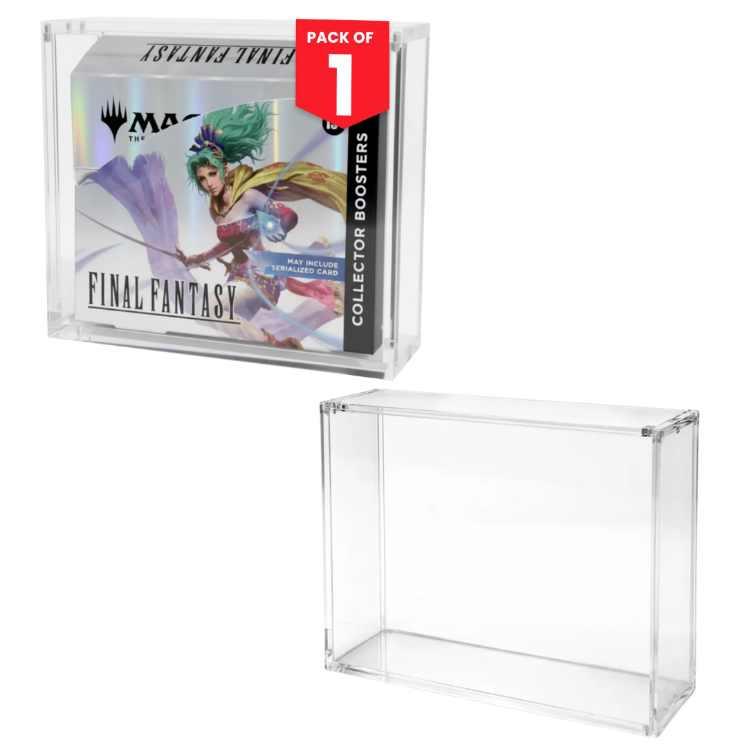 Evoretro acrylic protector for Magic The Gathering Collector Booster Box display and storage
