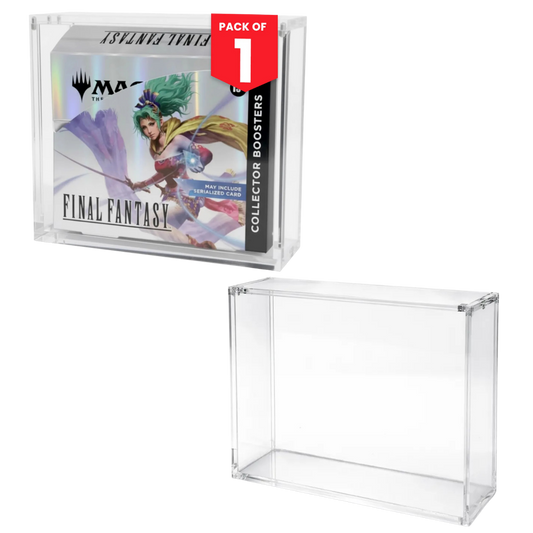 Evoretro acrylic protector for Magic The Gathering Collector Booster Box display and storage