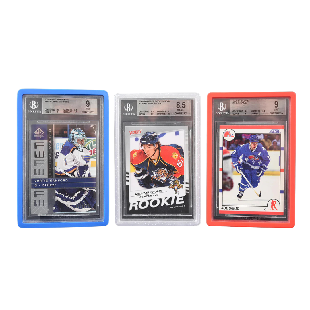 Evoretro BGS slab bumper guard protective silicone sleeve for graded cards