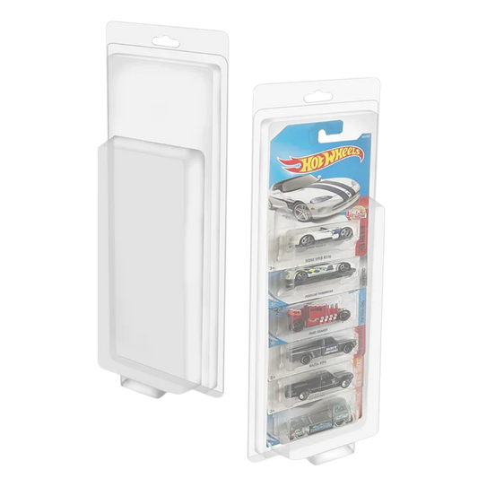 Evoretro - Blister Protector - Hot Wheels - Mainline for 5 Car Set