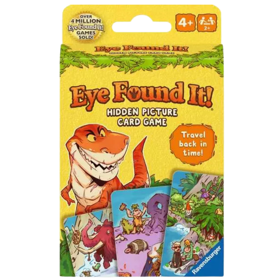 Eye Found It! World of Dinosaurs hidden-object card game by Ravensburger.