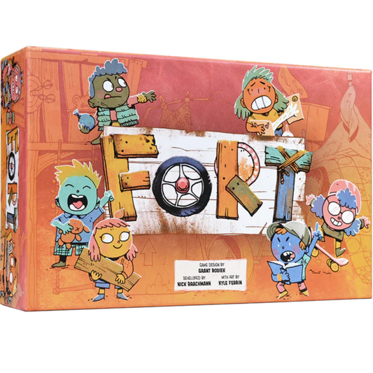 Fort card game with friend cards pizza toys and fort building strategy gameplay