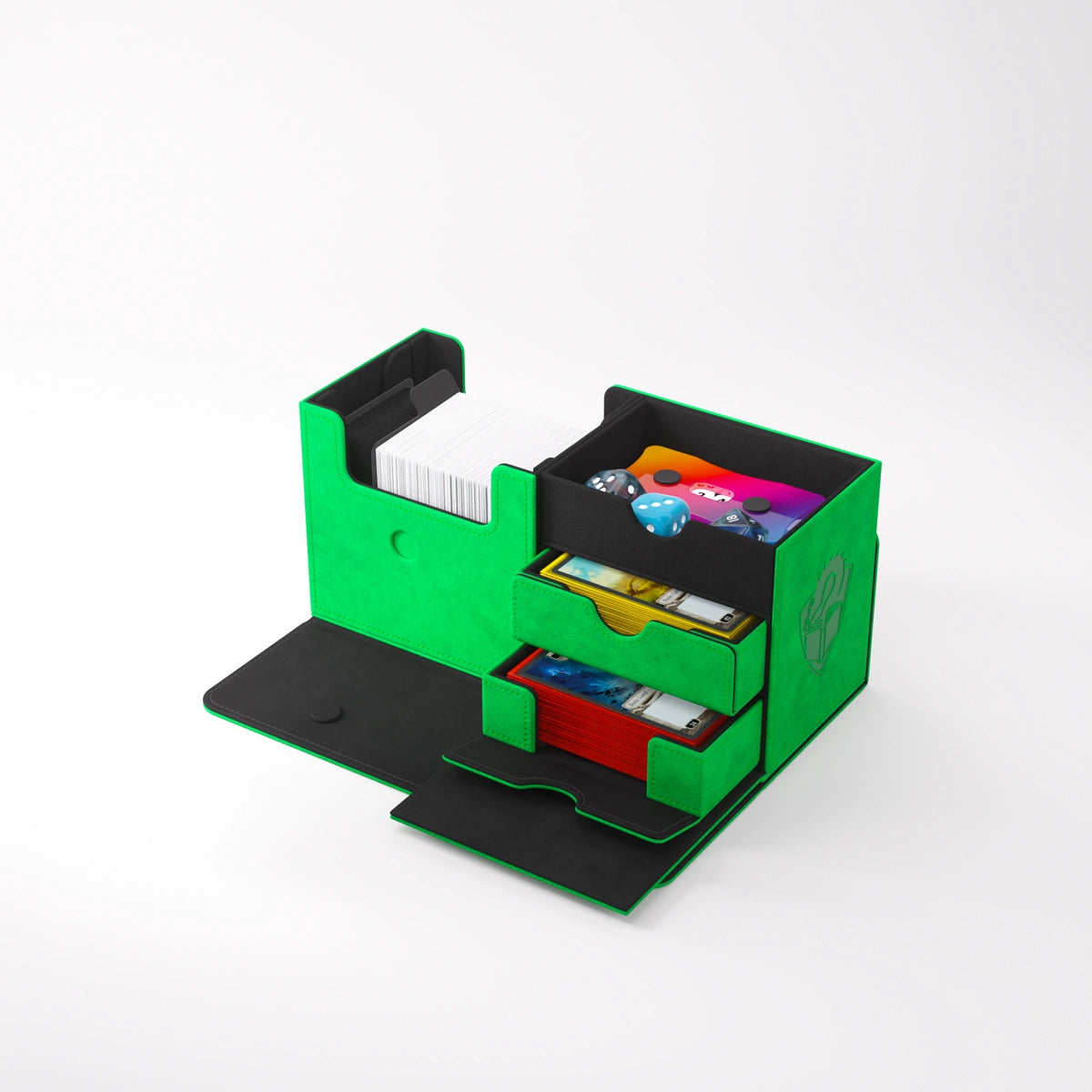 Gamegenic - Deck Box - The Academic - XL Green/Black (133+)