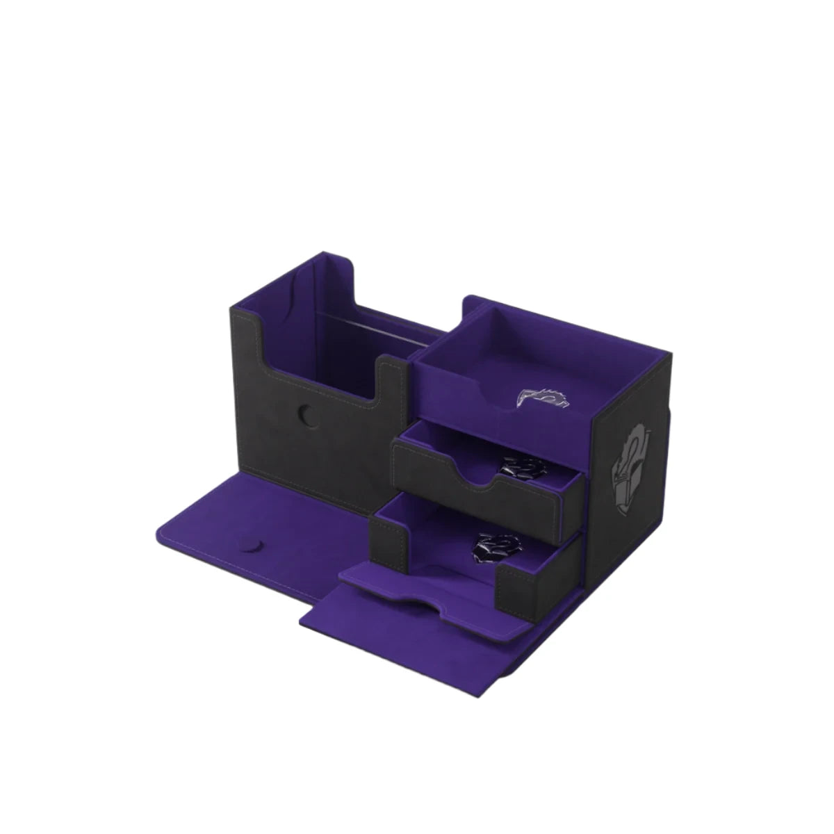 Gamegenic - Deck Box - The Academic - XL Black/Purple (133+)