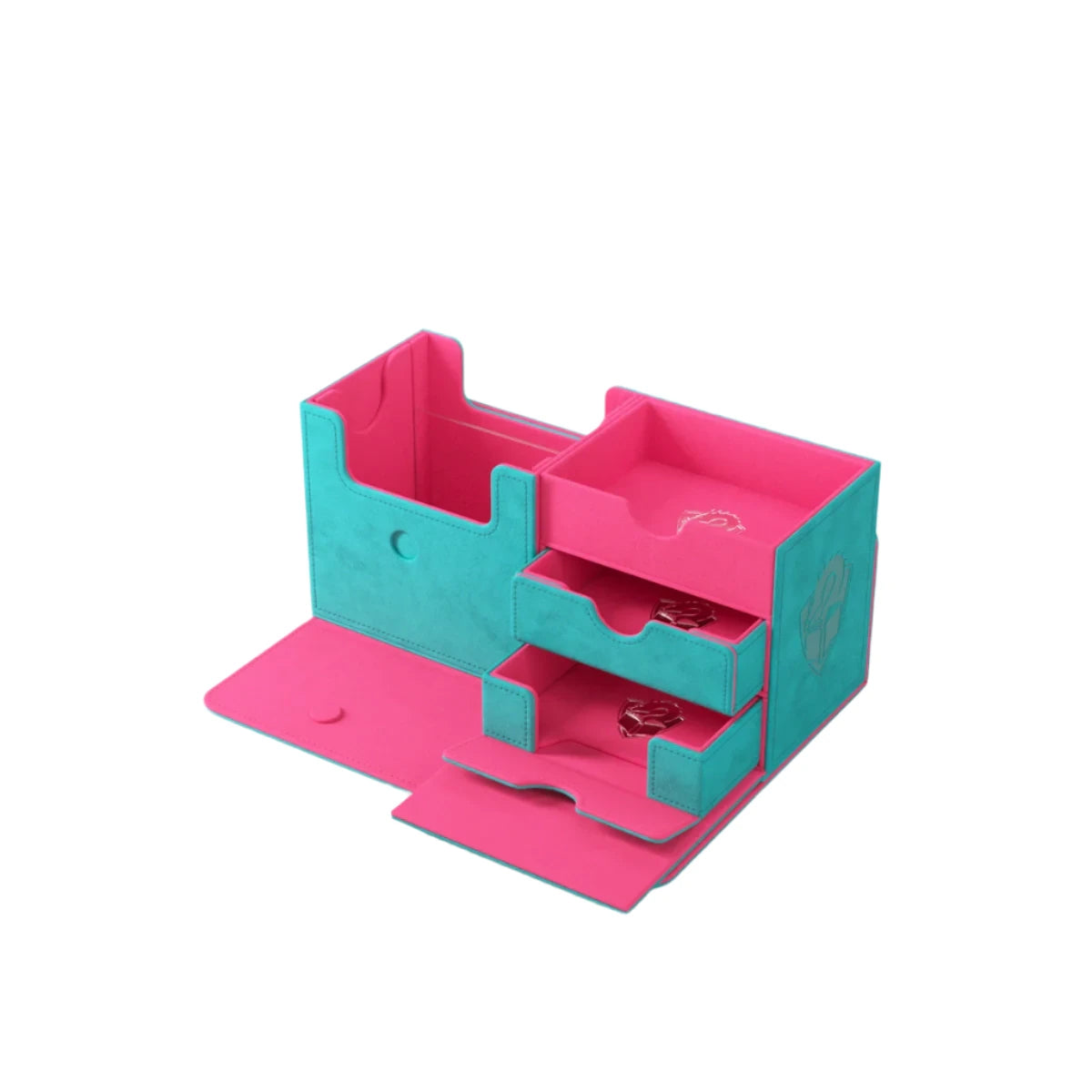 Gamegenic - Deck Box - The Academic - XL Pink/Teal (133+)