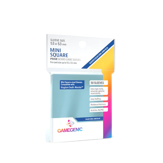 GAMEGENIC - Board Game Sleeves - Mini Square-Sized (50)