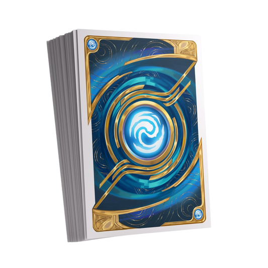 Gamegenic Altered TCG Art Sleeves The Crow’s Eye (50), premium trading card sleeves with dark fantasy artwork for protecting and displaying Altered TCG cards.