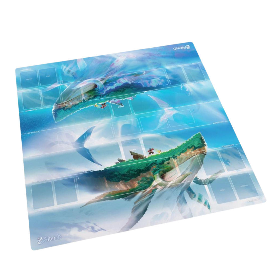 Gamegenic Altered TCG Prime Game Mat XL with 2-player zones and cushioned surface