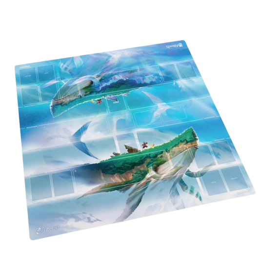 Gamegenic Altered TCG Prime Game Mat XL with 2-player zones and cushioned surface